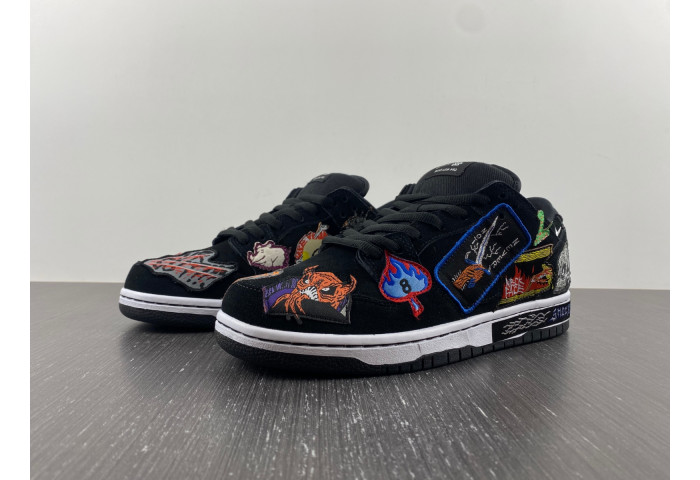 neckFa*e x nike sb dunk low dq4488-001