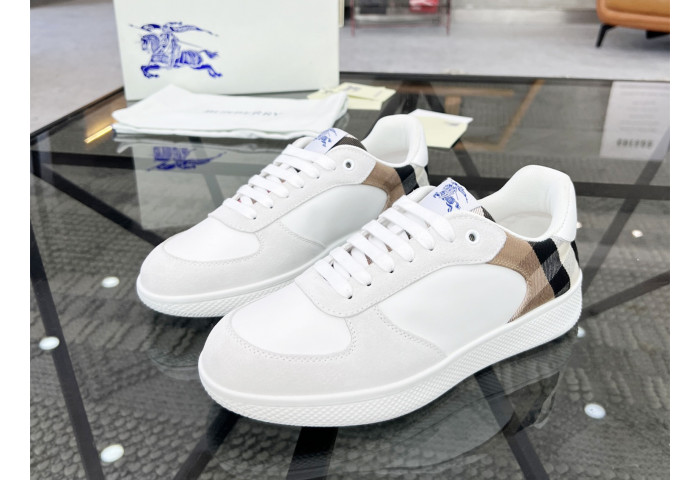 Bur*berry Check Terrace Sneakers