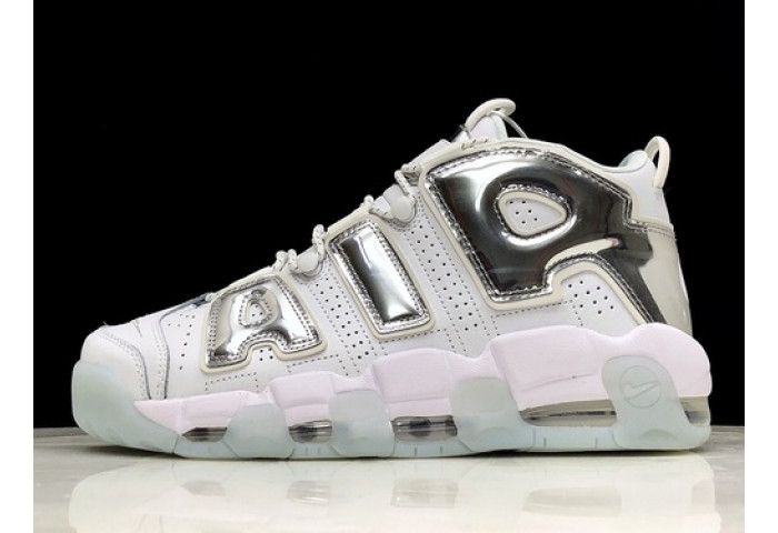nike air more uptempo white Ch*0me blue tint 917593-100
