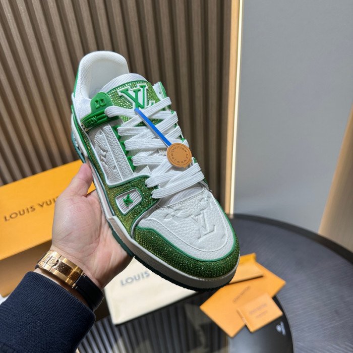 LOU1VTON SNEAKER (crystal)