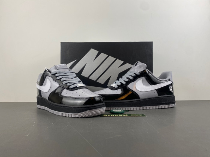 Nike Air Force 1 Low Syna Central Cee Black White Smoke Grey