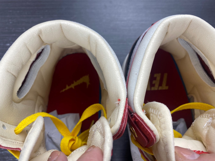 air jordan 1 zoom cmft 2 x teyana taylor gym red fj0604-601