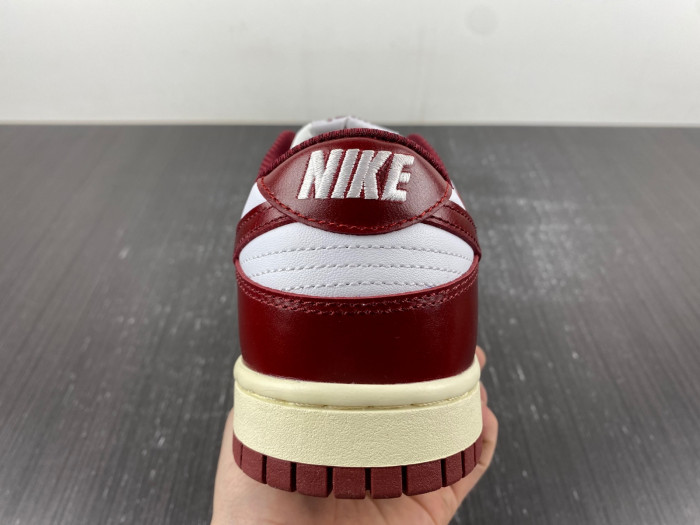 nike dunk low vintage "team red" fj4555-100