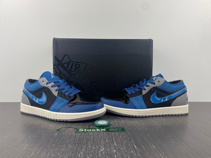 air jordan 1 low se craft "obsidian" dr8867-400