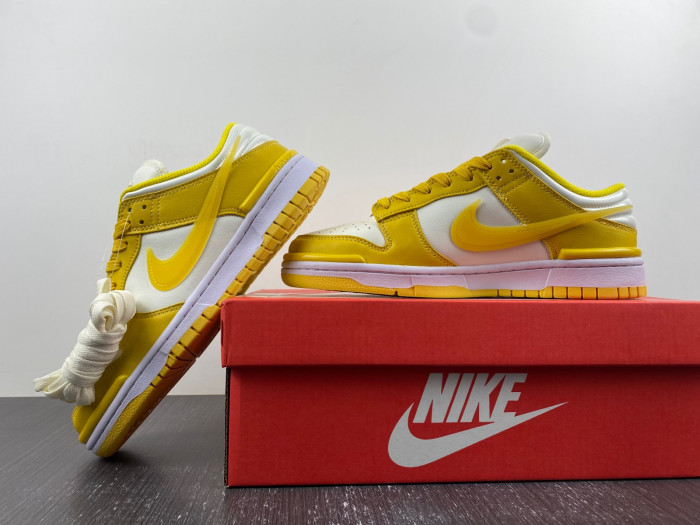 nike dunk low twist "vivid sulfur" dz2794-100