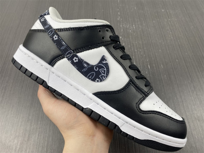 nike dunk low essential paisley pack black dh4401-100