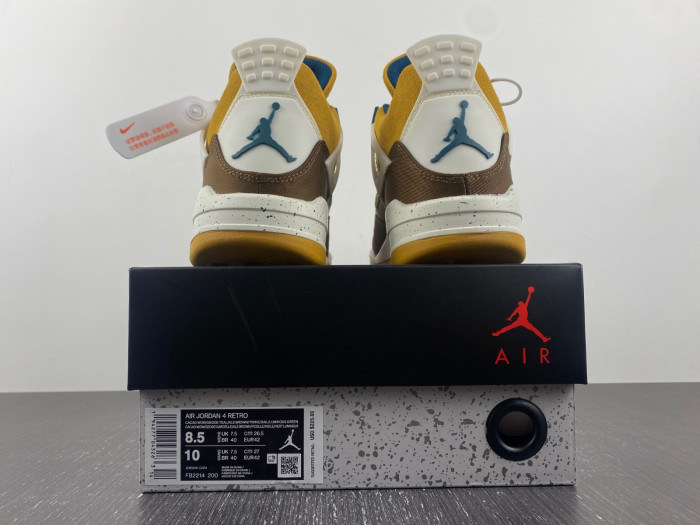 air jordan 4 gs "cacao wow" fb2214-200