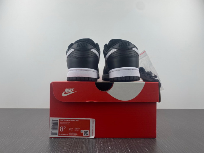 nike dunk low black white dj6188-002