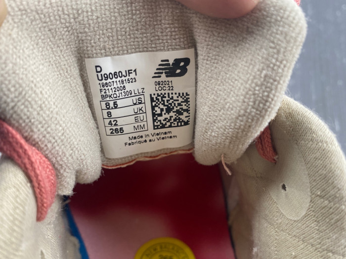 joe freshgoods x new balance 9060 