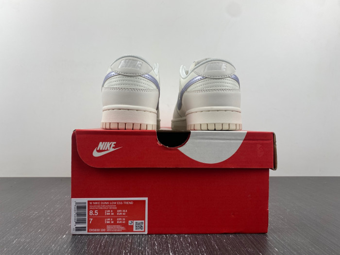 nike dunk low oxygen purple dx5930-100