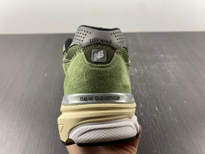 jjjjound x new balance 990v3 olive - m990jd3
