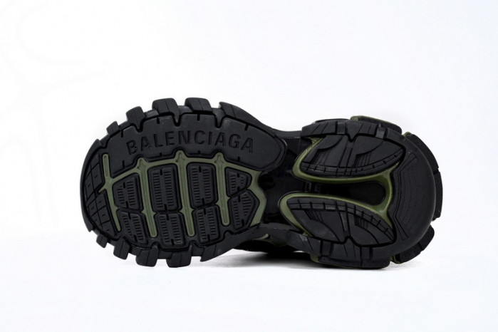 Ba*len*cia*ga track 2 sneaker military black 568614 w3ae1 2311