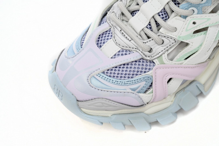 Ba*len*cia*ga track 2 sneaker military black pale white purple 568615 w2gn3 9045