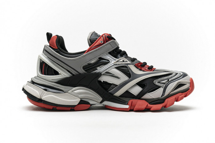 Ba*len*cia*ga track 2 sneaker grey red 570391 w2gn3 1003