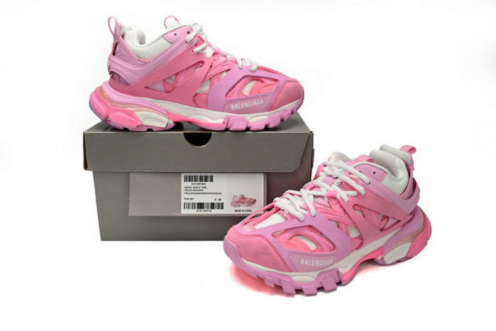 belanciaga Tess S.Black Rice White Pink 542436 W3SU5 5090