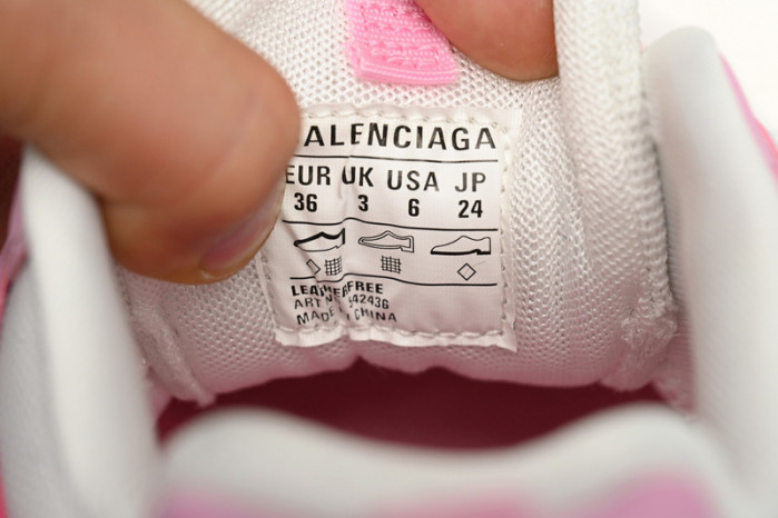 belanciaga Tess S.Black Rice White Pink 542436 W3SU5 5090