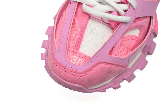 belanciaga Tess S.Black Rice White Pink 542436 W3SU5 5090