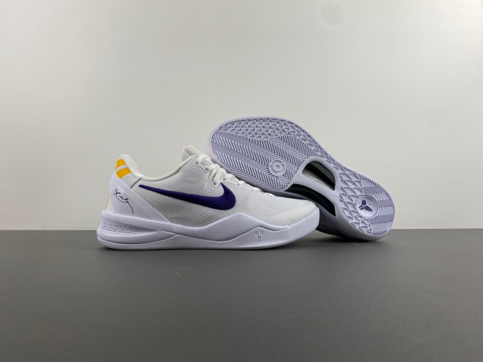 nike kobe 8 protro “lakers home” hf9550-100