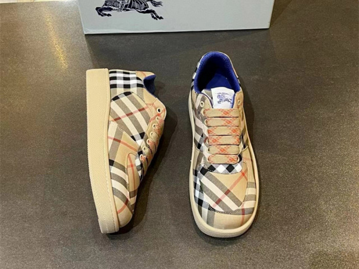 Bur*berry Check Terrace Sneakers BBR--3005
