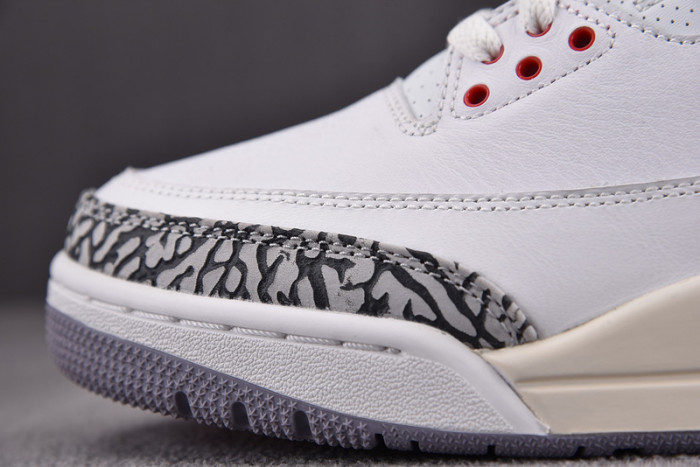 air jordan 3 "white cement" re-imagined dn3707-100