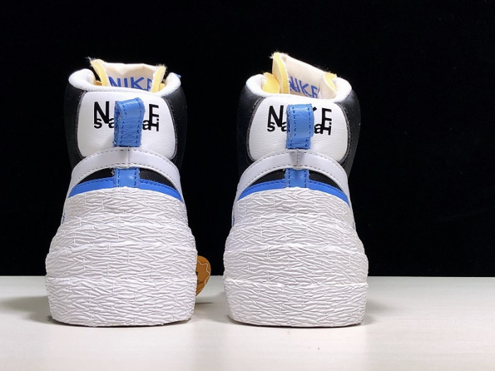 nike blazer mid sacai white black legend blue bv0072-001