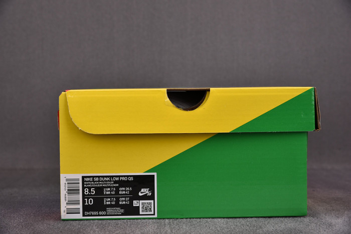 nike sb dunk low pro parra abstract art (2021) dh7695-600