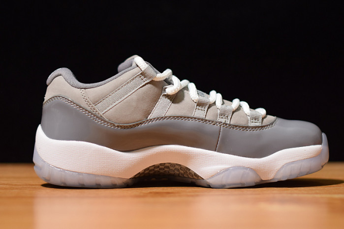 air jordan 11 low "cool grey" 528895-003