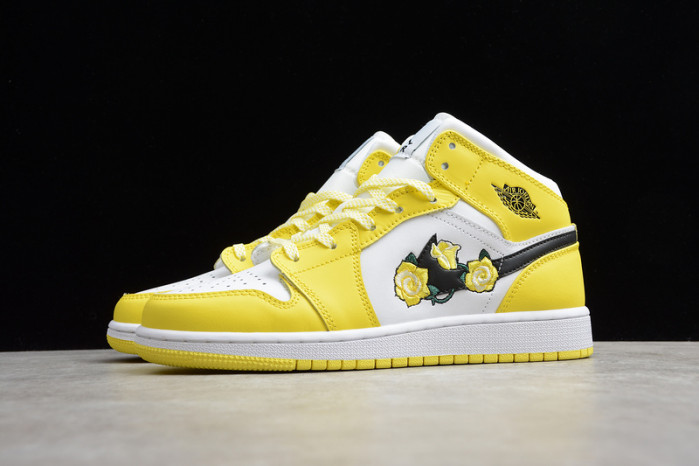 Air Jordan 1 Mid GS "Dynamic Yellow" AV5174-700
