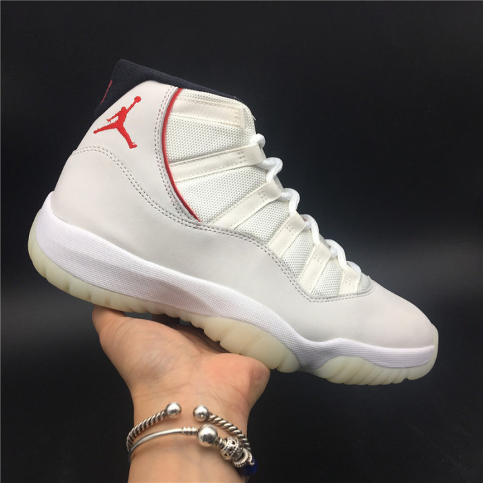 air jordan 11 retro "platinum tint" - 378037 016
