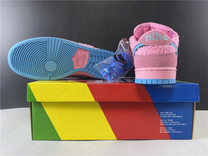 grateful dead x nike sb dunk low pink bear 2020 cj5378-600