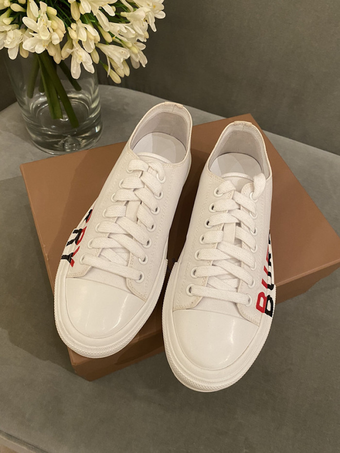 B**rry vintage check cotton sneakers