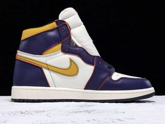 nike sb air jordan 1 la lakers chicago cd6578-507