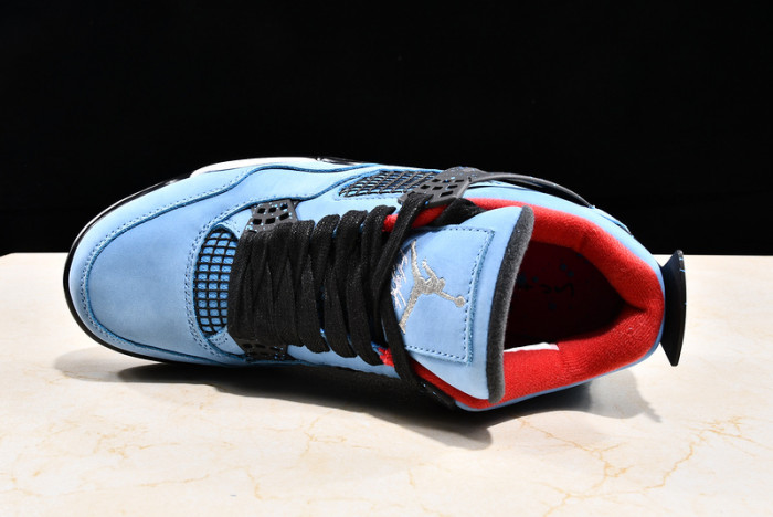 air jordan 4 retro "travis scott - cactus jack" - 308497 406
