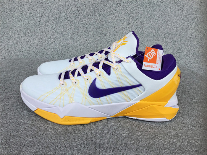 nike zoom kobe 7 system ''lakers'' 488371-101