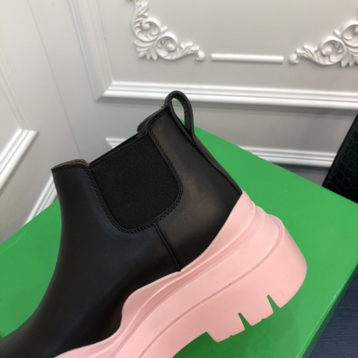 Botteg*Venta Tire Leather Ankle boots