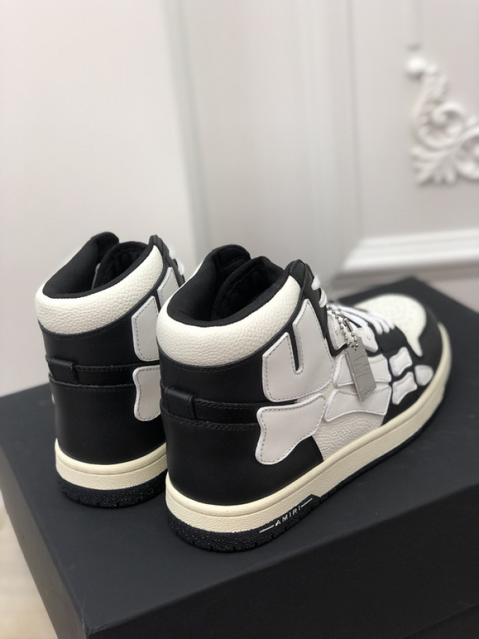 amiri* skel leather sneakers