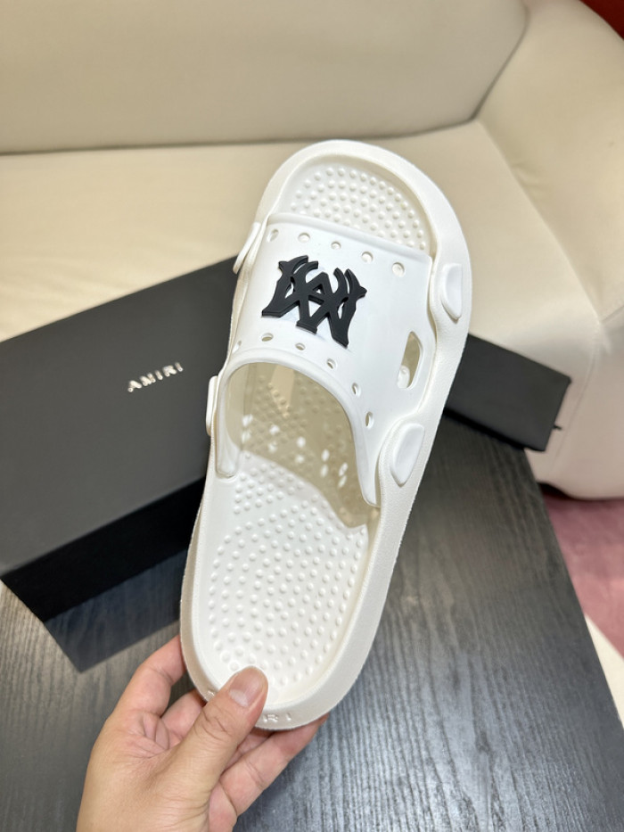 amiri* sunday black slides (eu35-eu45)