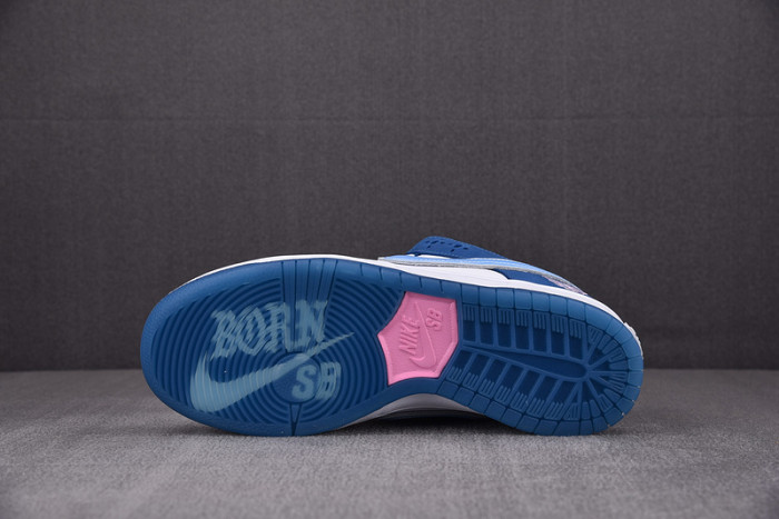 born x raised nike sb dunk fn7819-400