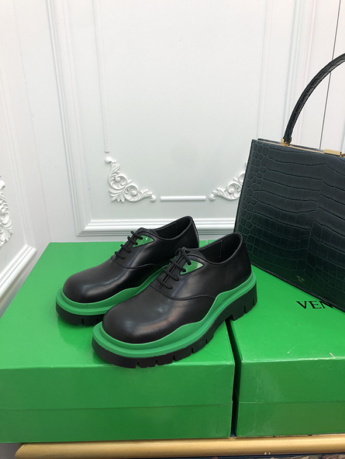 Botteg*Venta Tire Leather Ankle boots