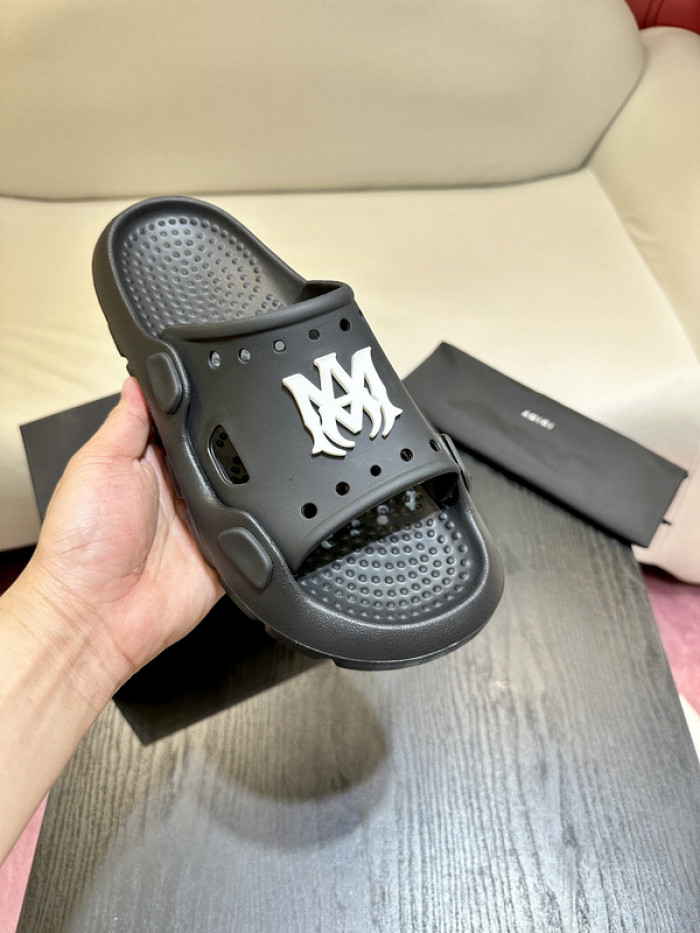 amiri* sunday black slides (eu35-eu45)
