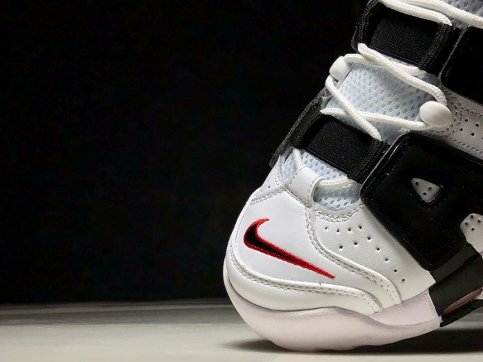 Nike Air More Uptempo White Black Red 414962-105