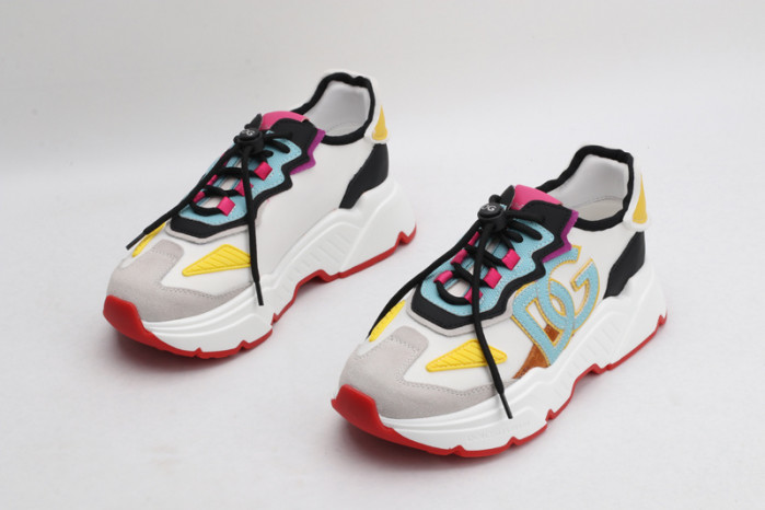 mixed-material daymaster sneakers