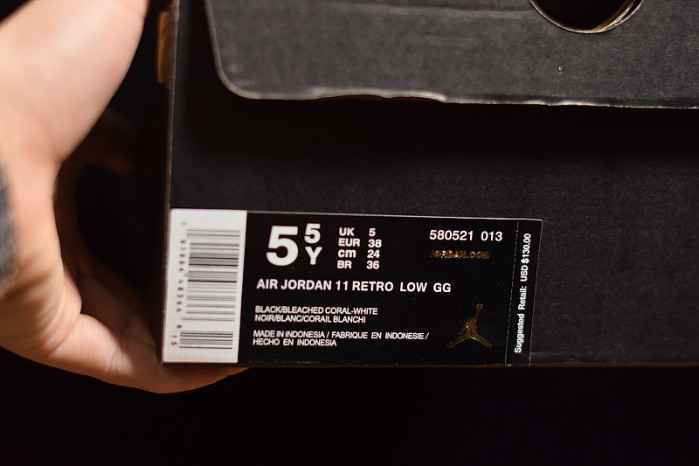 air jordan 11 retro low gg 