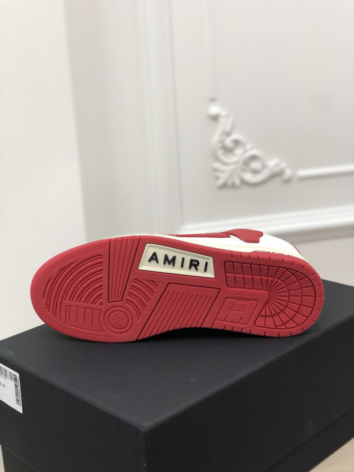 amiri* skel leather sneakers