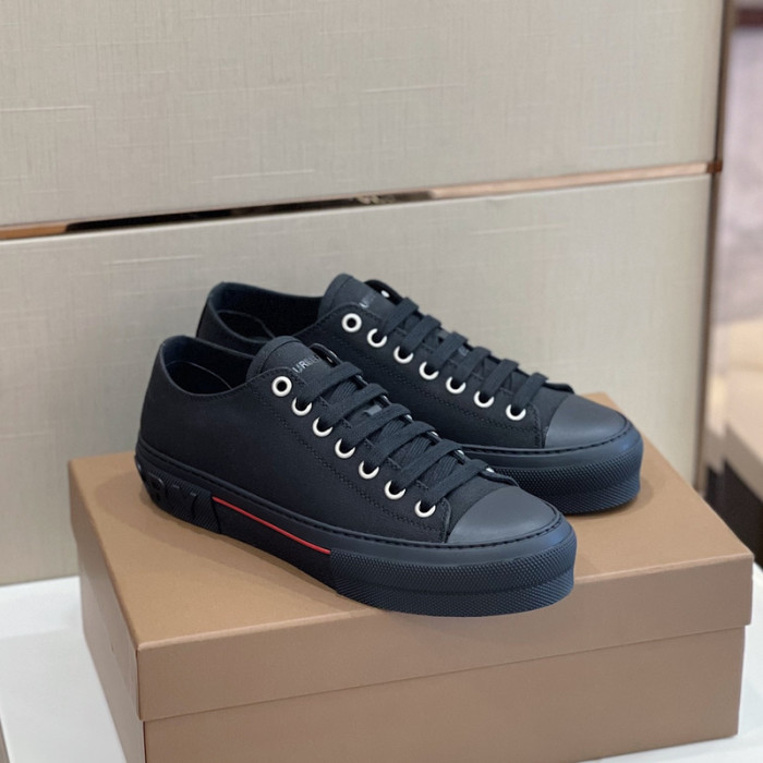 B**rry vintage check cotton sneakers