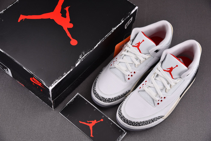air jordan 3 "white cement" re-imagined dn3707-100