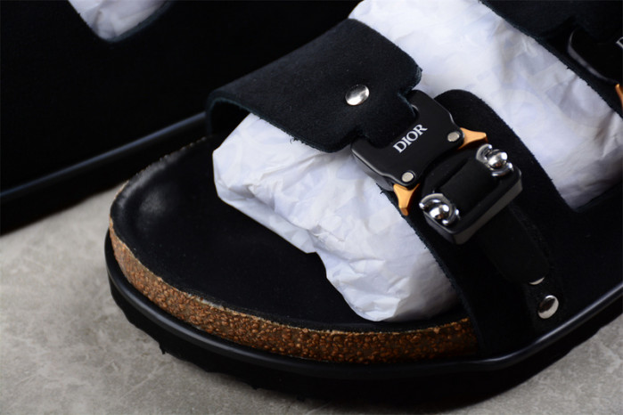 D*or by birkenstock milano sandal black (eu36-eu45)