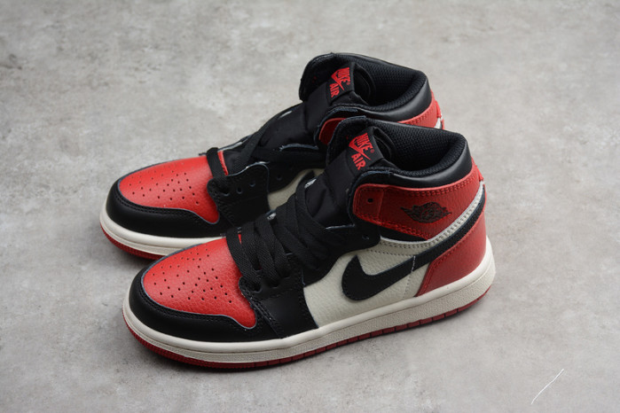 AIR Jordan 1 Retro High Bred Toe KID-555088-610
