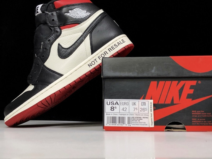 air jordan 1 not for resale varsity red 861428-106