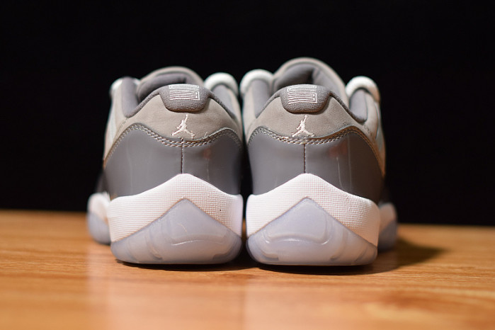 air jordan 11 low "cool grey" 528895-003